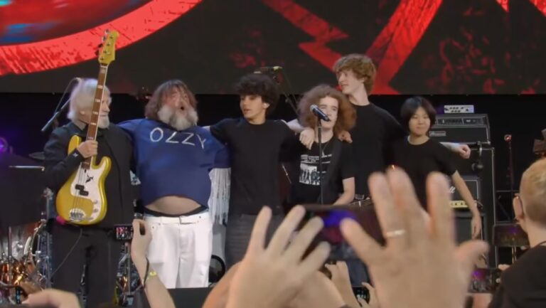 Jack Black Plays Jack Sabbath Set with Geezer Buttler at Power to the People Fest