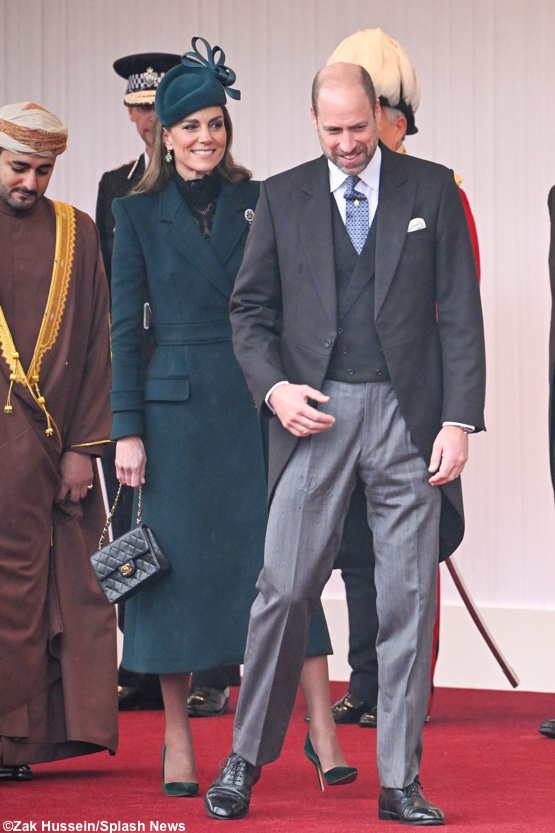 The Princess Wears Norma Kamali and Alexander McQueen for Oman State Visit – What Kate Wore