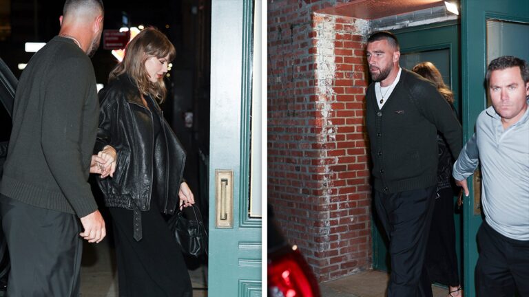 Taylor Swift and Travis Kelce Celebrate His 37th Birthday With Dinner Date in NYC
