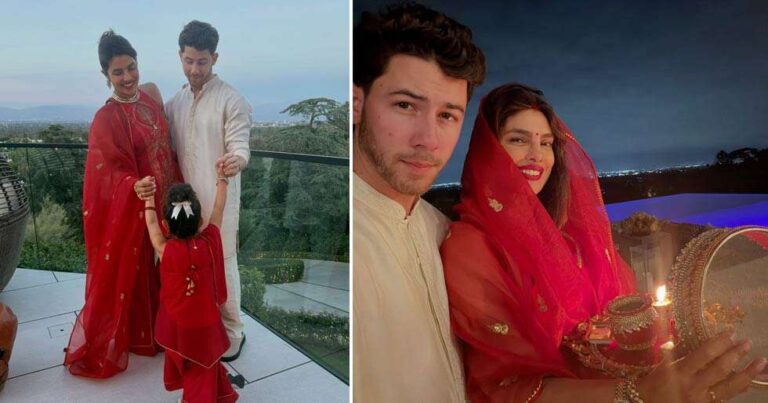 Photos: Priyanka Chopra Jonas Shares Karwa Chauth Dump With Nick Jonas Amid His Busy Tour Schedule